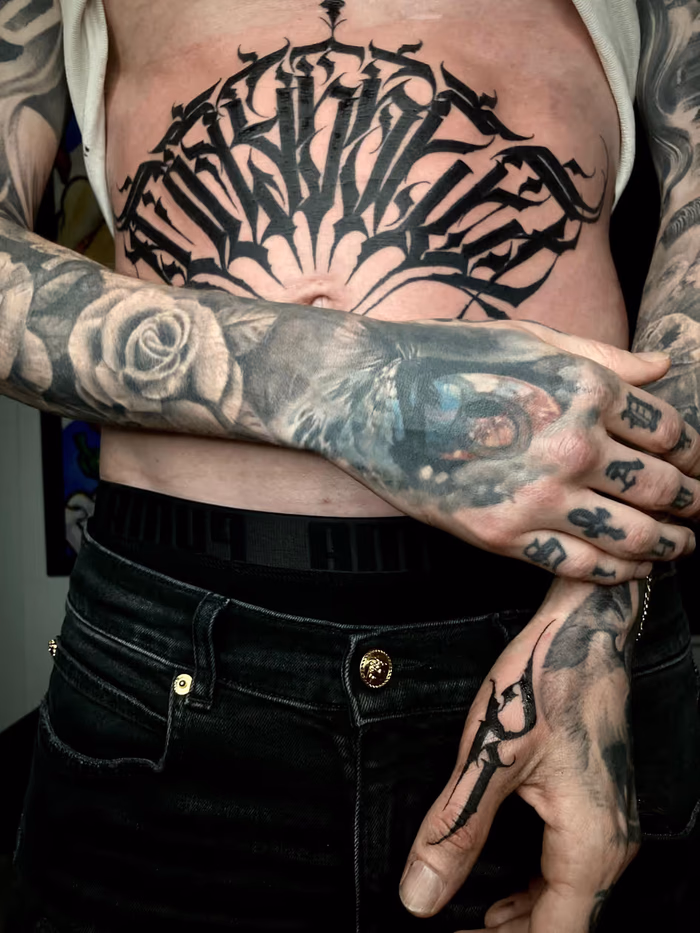 Tattooarbeit aus dem FINE LINE Studio
