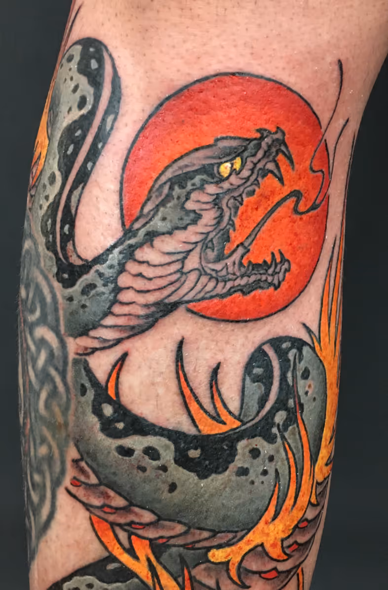 Ausgewählte Tattooarbeit von FINE LINE Tattooing