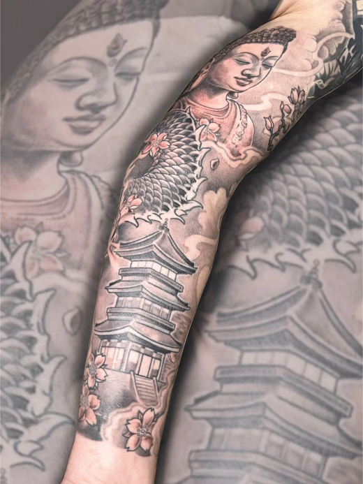 Tattooarbeit aus dem FINE LINE Studio, Motiv 6